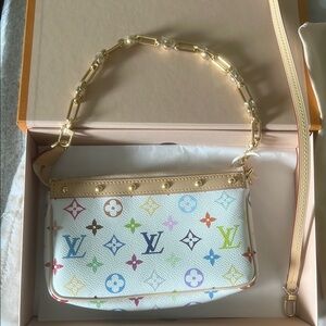 Nwt Louis Vuitton murakami pochette